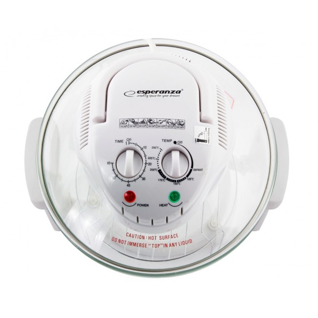 Esperanza EKO003 Combination halogen 12 L 1400 W Transparent, white Esperanza EKO003 Combination halogen 12 L 1400 W Transparent, white