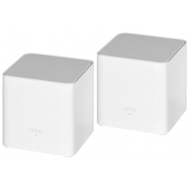 Tenda MX3 (2-PACK) mesh wi-fi system Dual-band (2.4 GHz / 5 GHz) Wi-Fi 6 (802.11ax) White 1 Internal