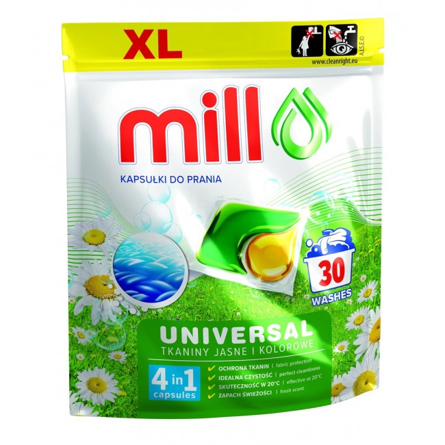 Mill washing machine care kit.
