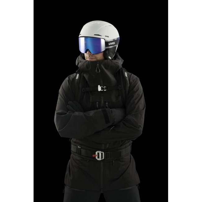 Uvex Skibrille provoqe FM winter sport goggles Black Men Blue Spherical lens
