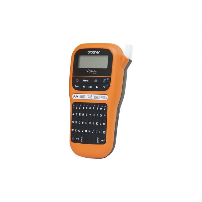 Brother PT-E110 label printer Thermal transfer 180 x 180 DPI 20 mm/sec HGe/TZe QWERTY Brother PT-E110 label printer Thermal transfer 180 x 180 DPI 20 mm/sec HGe/TZe QWERTY