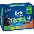 BRIT Premium Cat Sterilised Plate - wet cat food - 12x100g BRIT Premium Cat Sterilised Plate - wet cat food - 12x100g