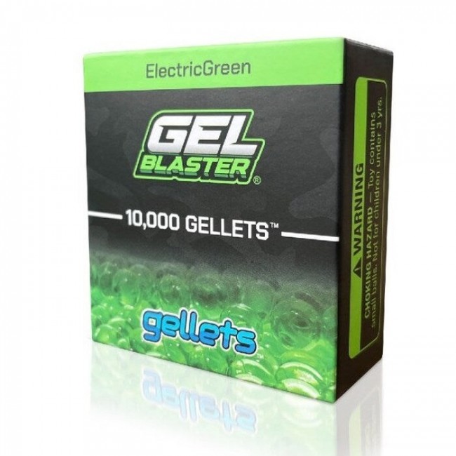 GEL BLASTER Gellets Green kulki elowe 10K