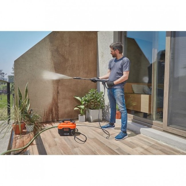 Black & Decker BEPW1300H-QS pressure washer Compact Electric 312 l/h Orange Black & Decker BEPW1300H-QS pressure washer Compact Electric 312 l/h Orange