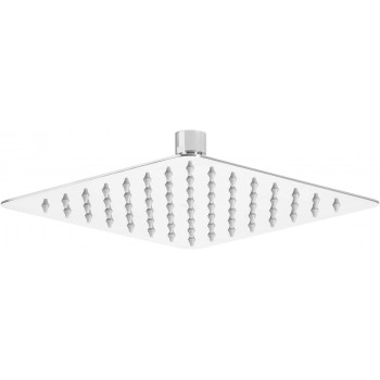 Steel overhead shower - 200x200 mm