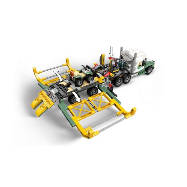 LEGO JURASSIC WORLD 76966 Dinosaur Missions: Allosaurus Transport Truck LEGO JURASSIC WORLD 76966 Dinosaur Missions: Allosaurus Transport Truck