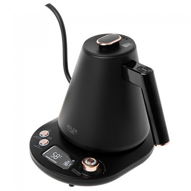 Adler AD 1349 Electric kettle with long spout 1.0L Black Adler AD 1349 Electric kettle with long spout 1.0L Black