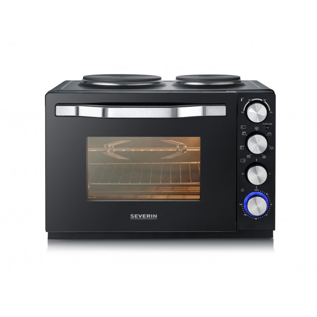 Severin TO 2074 toaster oven 30 L 2500 W Black Grill