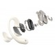 SHOKZ OpenFit 2 Headphones Wireless Ear-hook Calls/Music/Sport/Everyday Beige