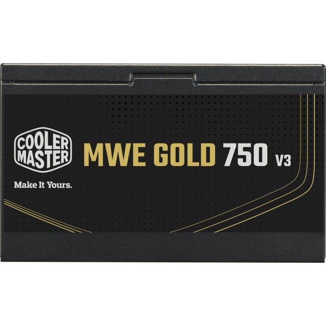 Cooler Master MWE Gold 750 V3 ATX 3.1 power supply unit 750 W 24-pin ATX Black Cooler Master MWE Gold 750 V3 ATX 3.1 power supply unit 750 W 24-pin ATX Black