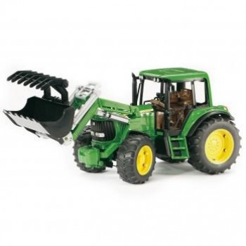 John Deere 6920 tractor with BRUDER loader