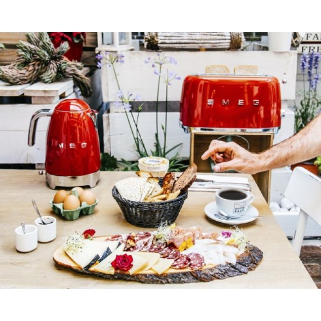 Smeg 50's Style Toaster TSF02RDEU Red