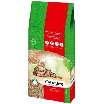 Cat's Best Eco Plus Original - Wooden Cat Litter - 30l