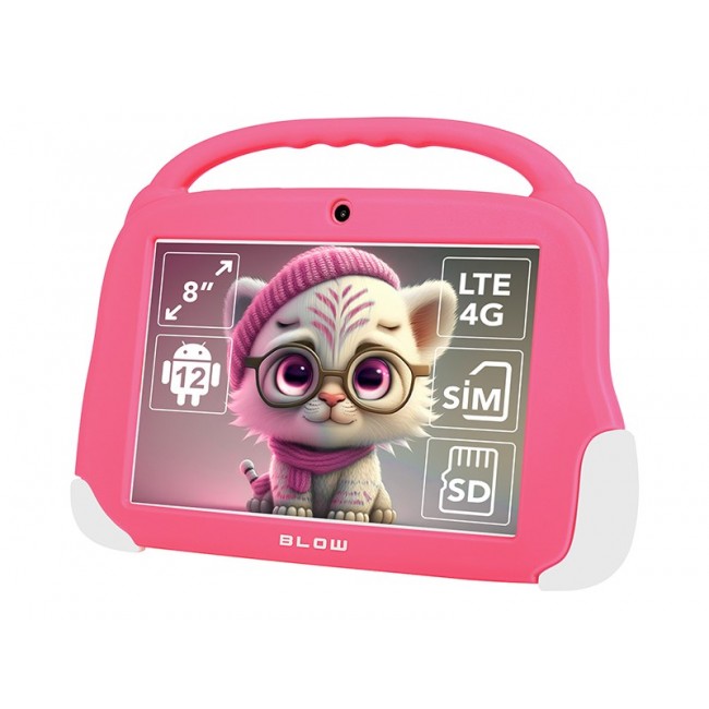 Tablet KidsTAB8 4G BLOW 4/64GB pink + case