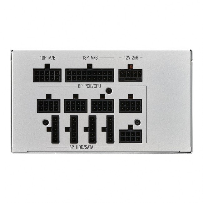 Cooler Master MWE Gold 1050 V2 ATX 3.1 White Edition power supply unit 1050 W 24-pin ATX Cooler Master MWE Gold 1050 V2 ATX 3.1 White Edition power supply unit 1050 W 24-pin ATX