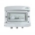 Switchgear attached AC hermetic IP65 EMITTER with surge protective device AC Noark type 1+2, 10A 3-F, RCD type A 40A/300mA