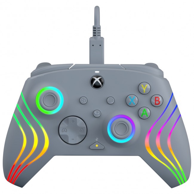 PDP Afterglow Wave Grey USB Gamepad Analogue / Digital PC, Xbox One, Xbox Series S, Xbox Series X