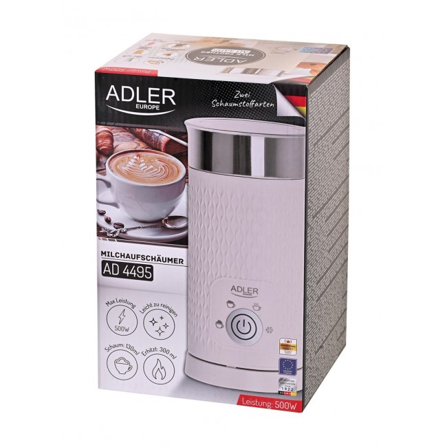 Adler | Milk frother | AD 4495 | 500 W | Milk frother | Cream