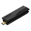MSI BE6500 WiFi7 USB Stick - Dongle WLAN 2880 Mbit/s