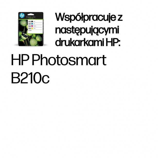 HP 364 4-pack Black/Cyan/Magenta/Yellow Original Ink Cartridges