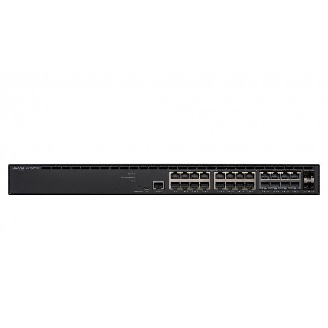 LANCOM XS-3526YUP Managed L2/L3 2.5G Ethernet (100/1000/2500) Power over Ethernet (PoE) 1U Black LANCOM XS-3526YUP Managed L2/L3 2.5G Ethernet (100/1000/2500) Power over Ethernet (PoE) 1U Black