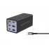 Conceptronic 6-Port 200W GaN USB PD Charger with USB-C Charging Cable, USB-C x 4, USB-A x 2, QC 3.0, PD 3.1, PPS