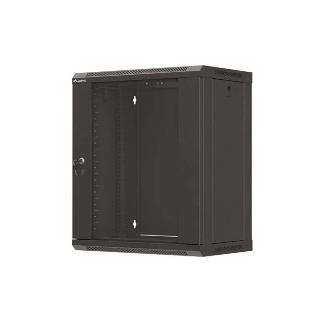 Lanberg WF03-5312-10B rack cabinet 12U Wall mounted rack Black