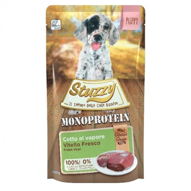 STUZZY Monoprotein Puppy Veal - wet dog food - 150 g