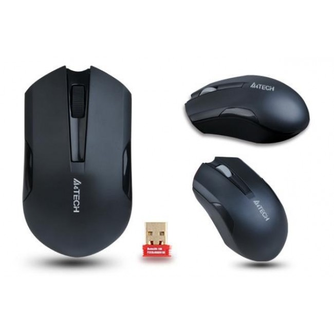 A4Tech G3-200N mouse Ambidextrous RF Wireless V-Track 1000 DPI