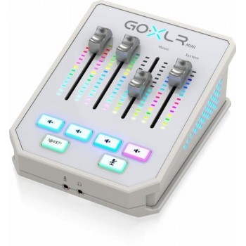 TC Helicon GO XLR Mini-WH Mikser / sampler do streamingu bia y