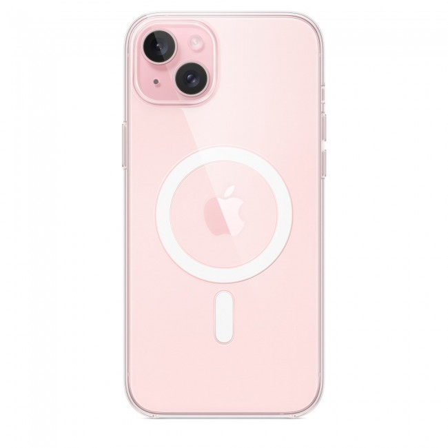 Apple iPhone 15 Plus Case with MagSafe - Transparent Apple iPhone 15 Plus Case with MagSafe - Transparent