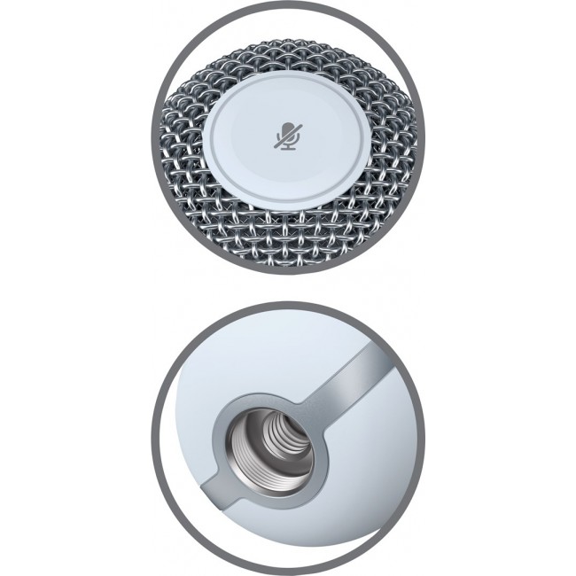 HyperX SoloCast - USB Microphone (White) HyperX SoloCast - USB Microphone (White)