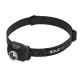 Solid 502205 flashlight Black Headband flashlight LED