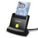 Axagon CRE-SM2 smart card reader Indoor USB USB 2.0 Black Axagon CRE-SM2 smart card reader Indoor USB USB 2.0 Black