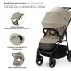 Kinderkraft pram TRIG 3 STONE BEIGE Beige Kinderkraft pram TRIG 3 STONE BEIGE Beige