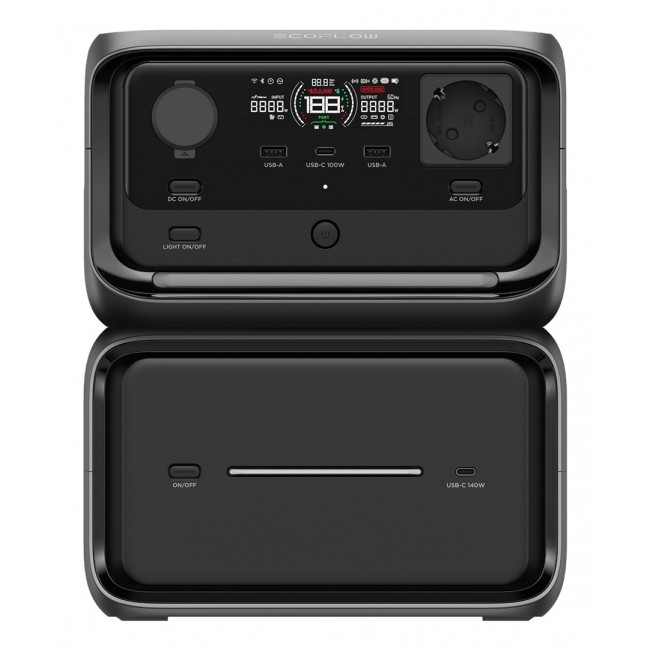 EcoFlow River 3 Max Plus portable power station Lithium Iron Phosphate (LiFePO4) 4.7 kg EcoFlow River 3 Max Plus portable power station Lithium Iron Phosphate (LiFePO4) 4.7 kg