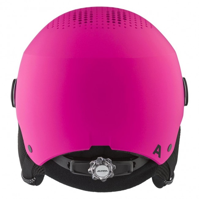 Alpina Zupo Visor winter helmet Q-Lite Pink Matt 51-55 Alpina Zupo Visor winter helmet Q-Lite Pink Matt 51-55