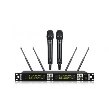 Avtek WM 2H Wireless set with two handheld microphones