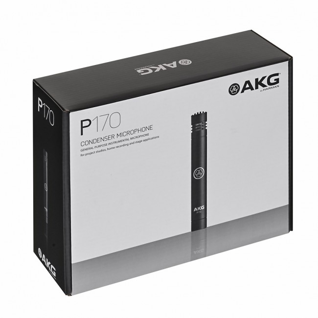 AKG P170 - instrumental condenser microphone, black