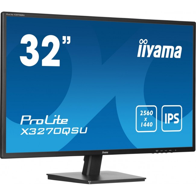iiyama ProLite X3270QSU-B1 computer monitor 81.3 cm (32 iiyama ProLite X3270QSU-B1 computer monitor 81.3 cm (32