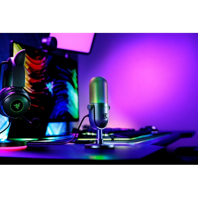Razer Seiren V3 Chroma Black Tablet microphone