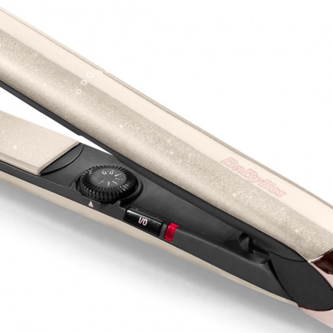 BaByliss ST914PE hair styling tool Straightening iron Warm Beige, Copper