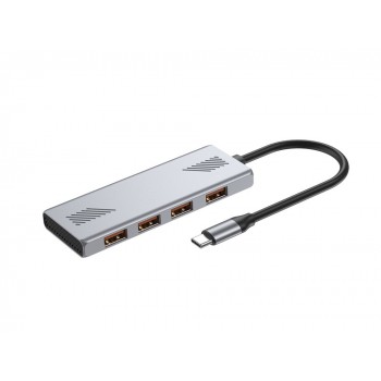 Gembird UHB-CM-U310-A4-01, 4-port USB-A 3.2 (Gen 2) Type-C hub