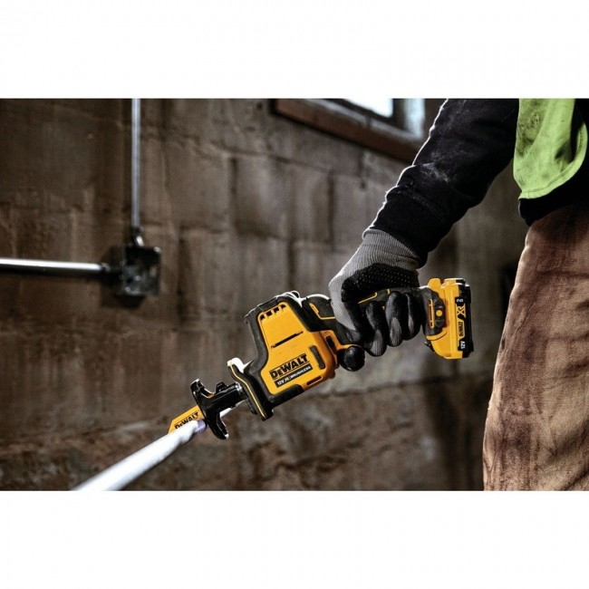 DeWALT DCS312D2-QW reciprocating saw 2800 spm Black, Yellow