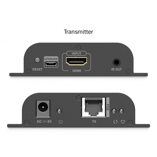 HDMI Extender 4K/60Hz Cat6 IP PoE Set