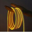 Vention Silicone Neon LED strip with IR remote control and 12V DC power supply, 5m