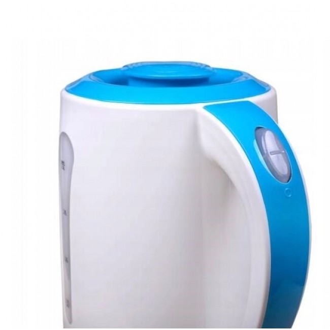 Adler AD 1244 electric kettle 2.5 L 2200 W white and blue Adler AD 1244 electric kettle 2.5 L 2200 W white and blue