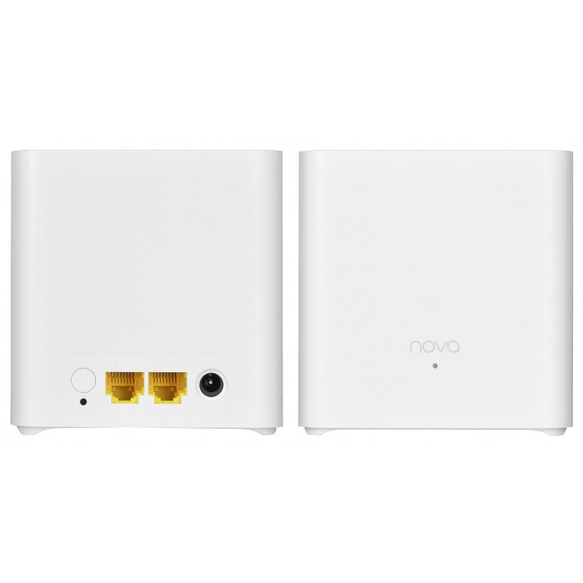 Tenda EX3 (2-pack) Dual-band (2.4 GHz / 5 GHz) Wi-Fi 6 (802.11ax) White 1 Internal