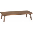 Maclean Wooden Monitor / Laptop Stand, (500x240x120mm), black walnut, max. 20kg, MC-930