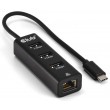 CLUB3D CSV-1549 interface hub USB Type-C 5000 Mbit/s Black CLUB3D CSV-1549 interface hub USB Type-C 5000 Mbit/s Black